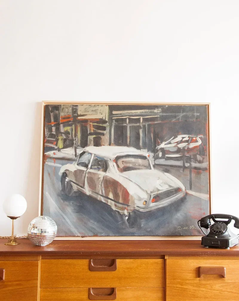 Nina, la DS sur toile N°172