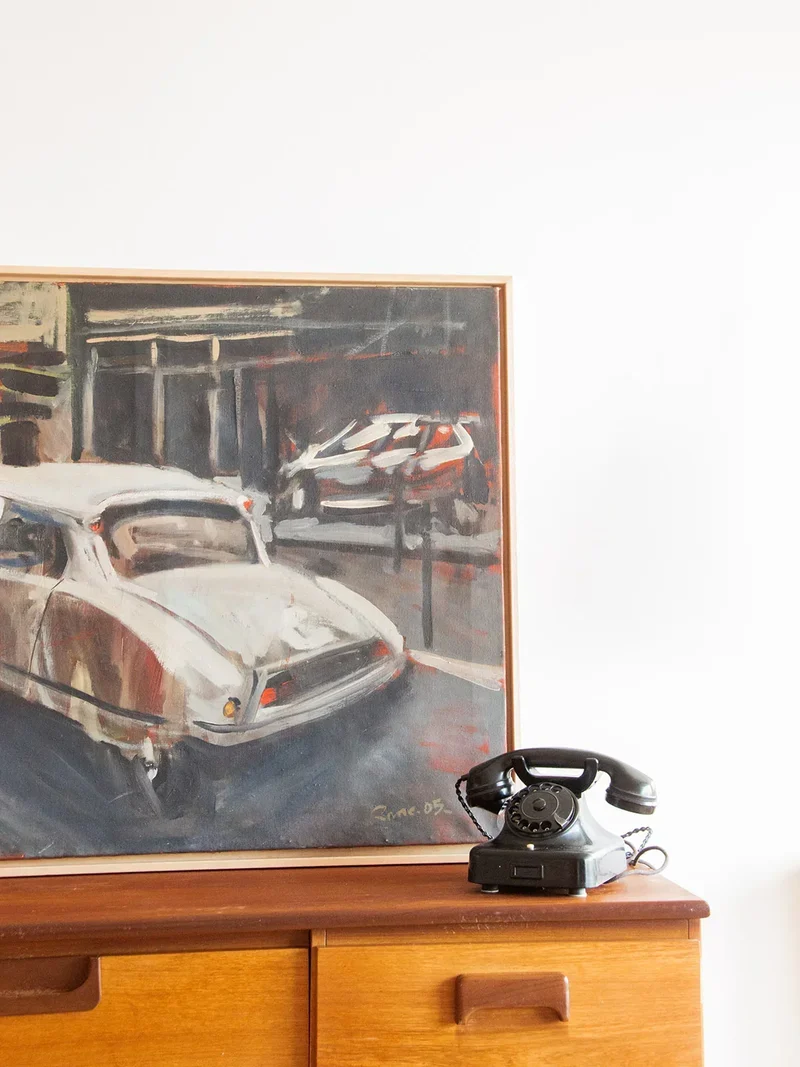Nina, la DS sur toile N°172