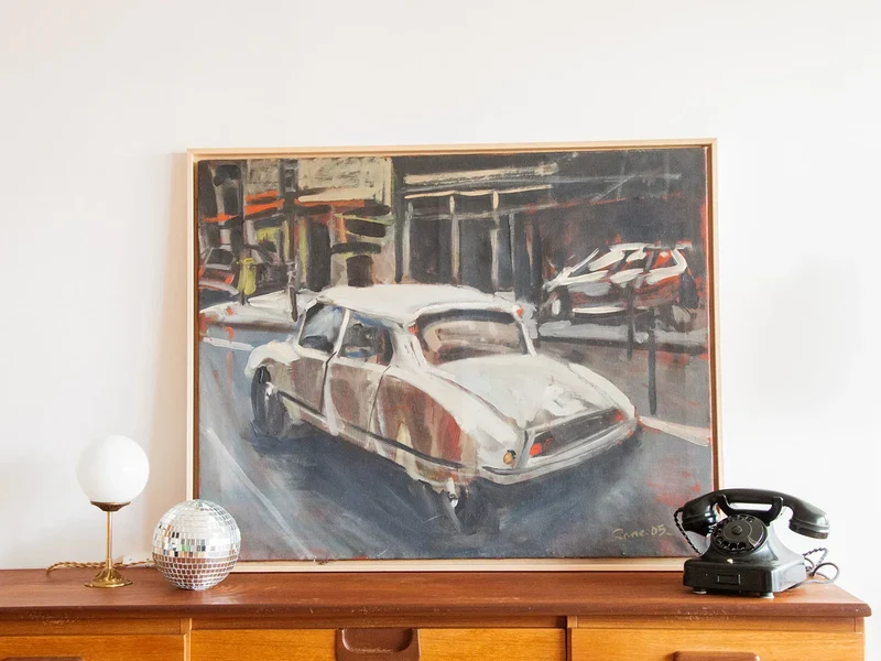 Nina, la DS sur toile N°172