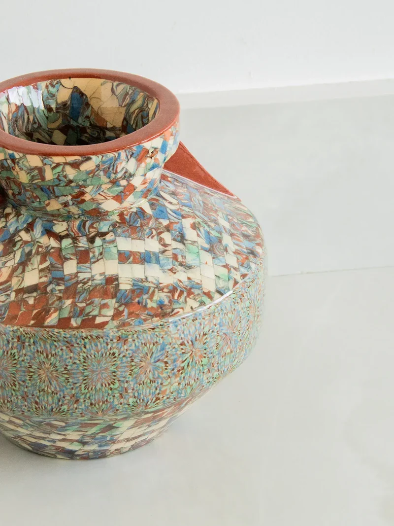 Edmond, le vase Gerbino orangé N°28
