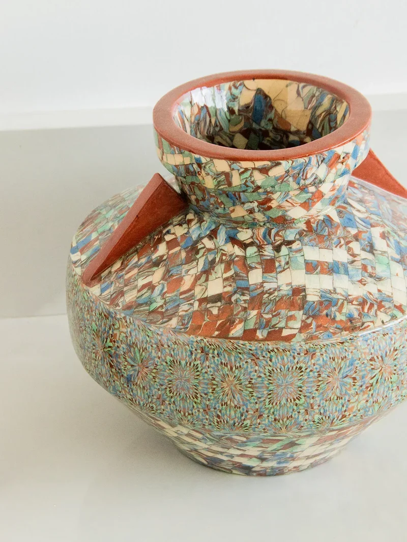 Edmond, le vase Gerbino orangé N°28