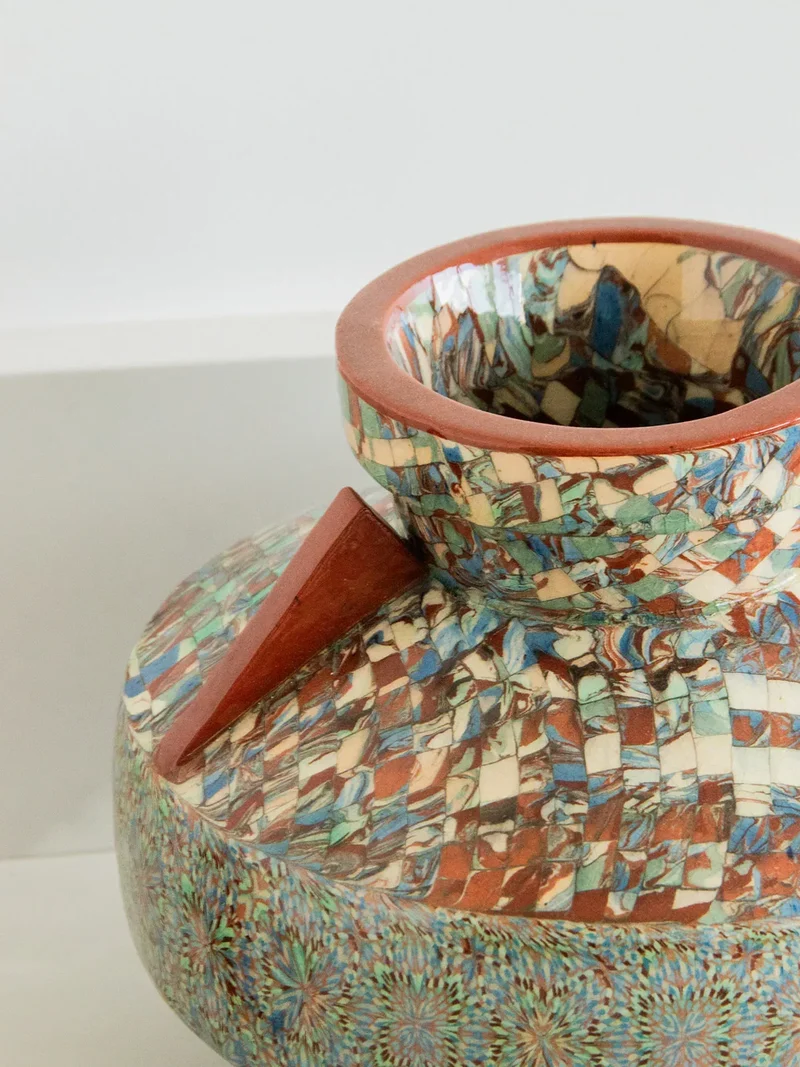 Edmond, le vase Gerbino orangé N°28