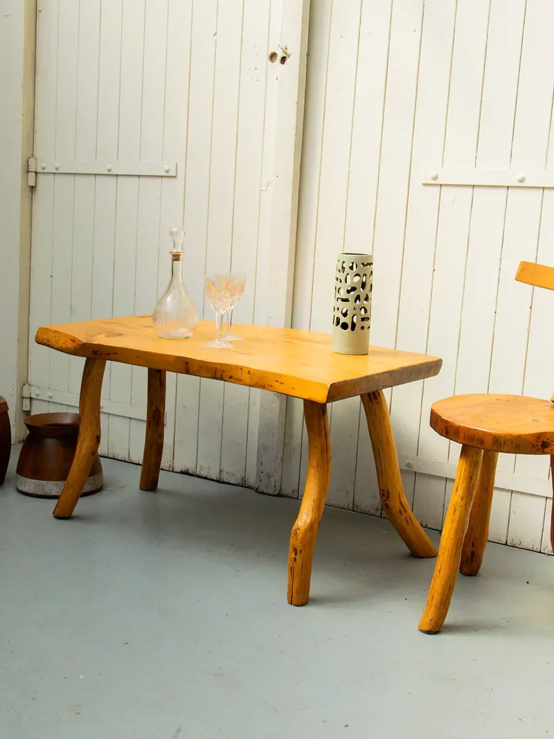 Léonie, la table basse en bois N°157