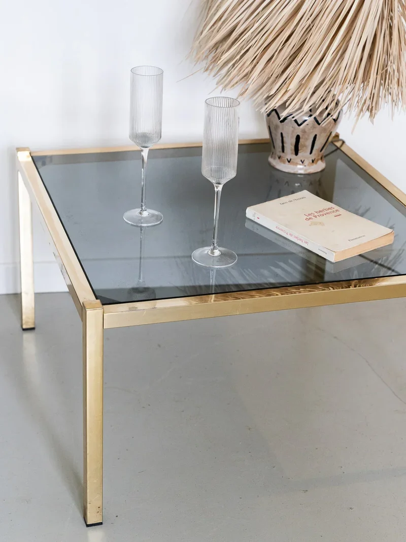 Donna, la table basse en métal N°129
