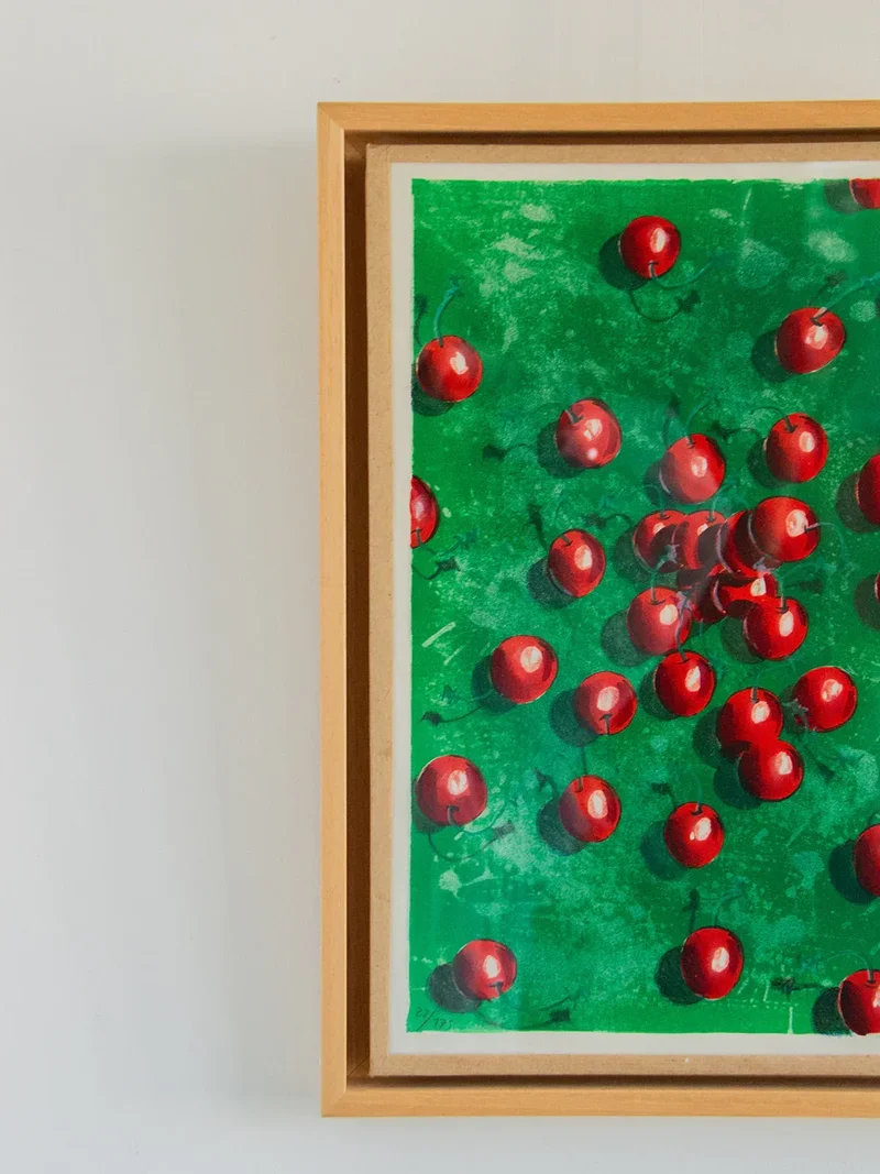 Nina, la lithographie aux cerises N°132