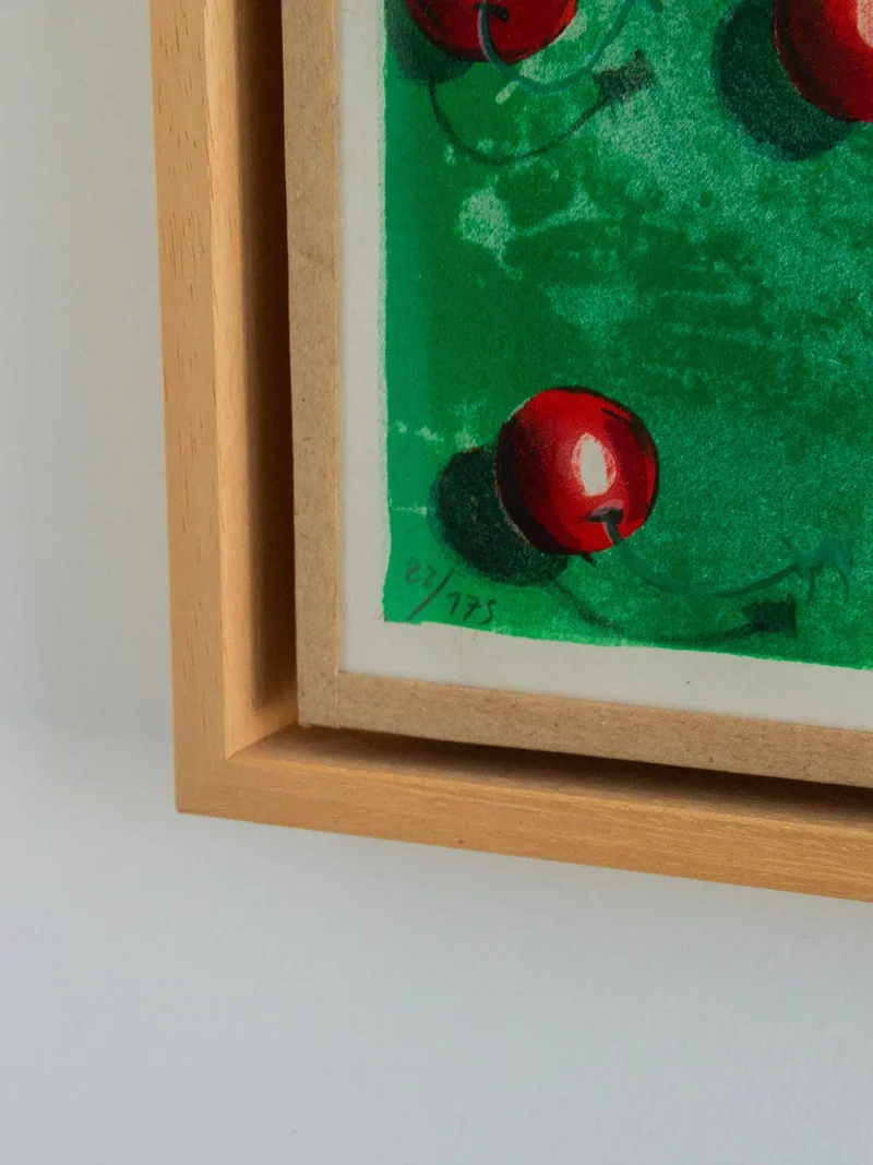 Nina, la lithographie aux cerises N°132