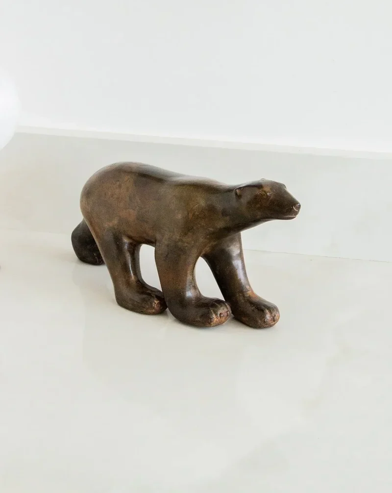 Alix, l'ours en bronze N°8