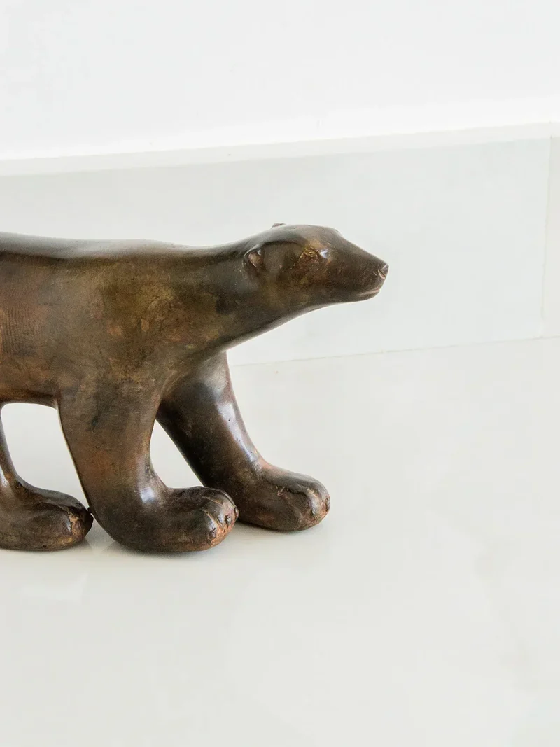 Alix, l'ours en bronze N°8