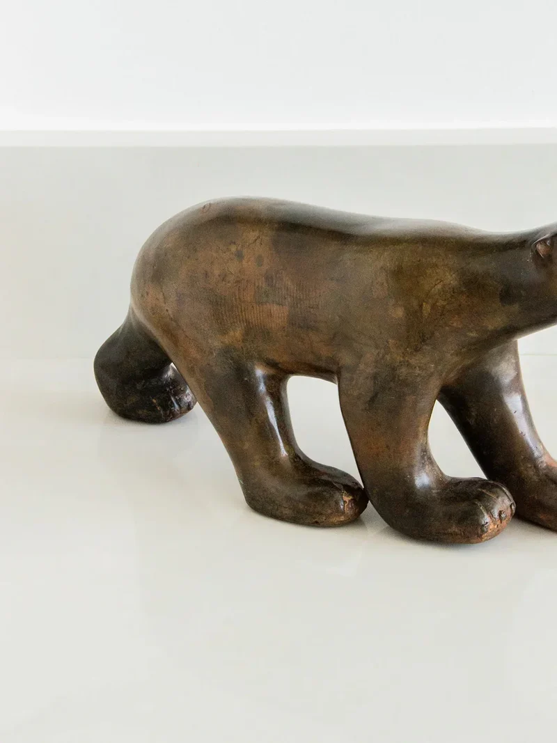 Alix, l'ours en bronze N°8