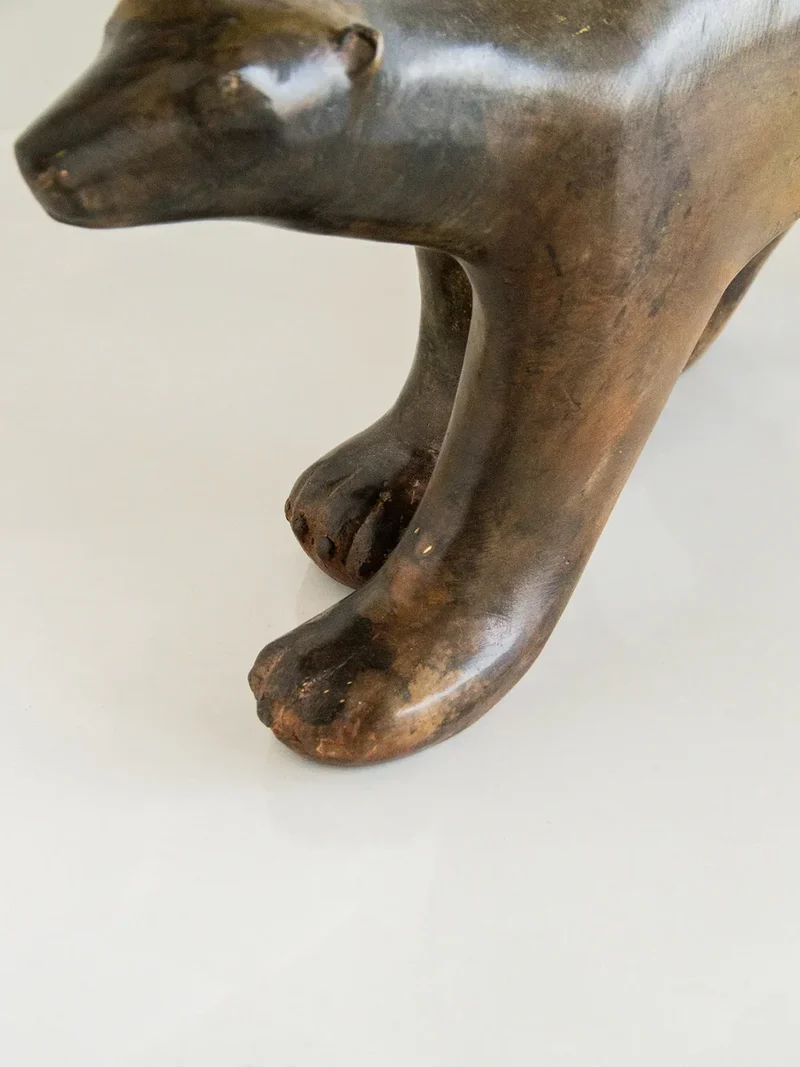 Alix, l'ours en bronze N°8