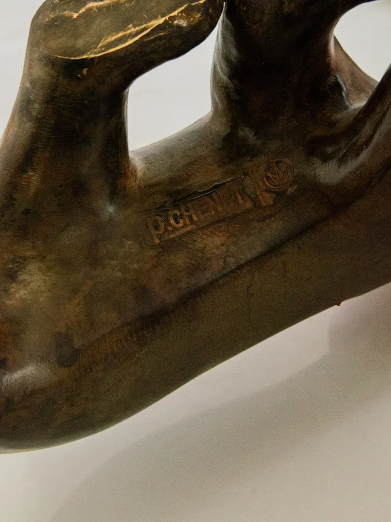 Alix, l'ours en bronze N°8