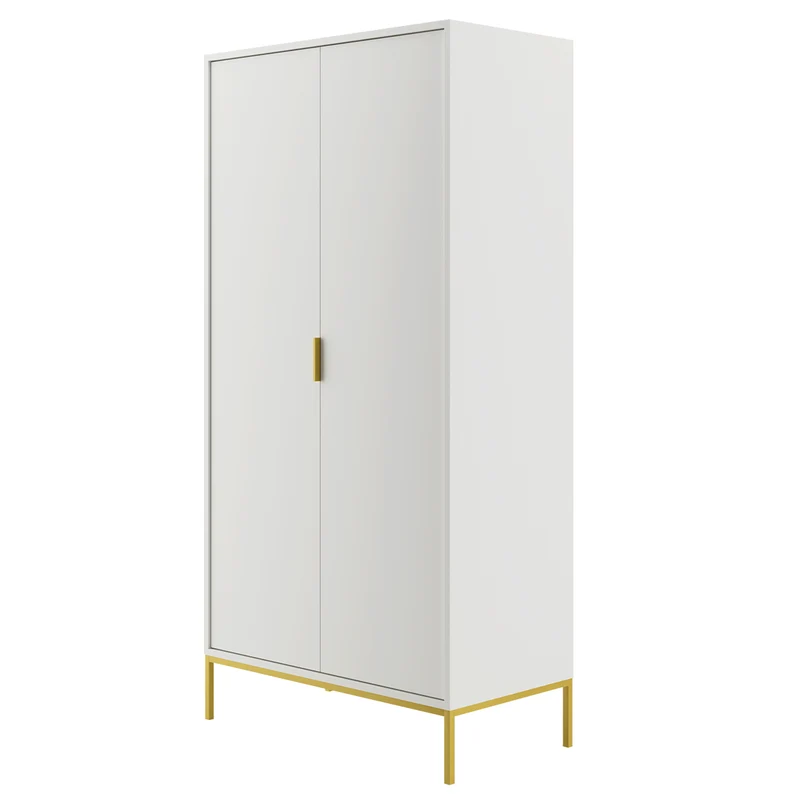 Armoire 2 portes Seattle Blanc