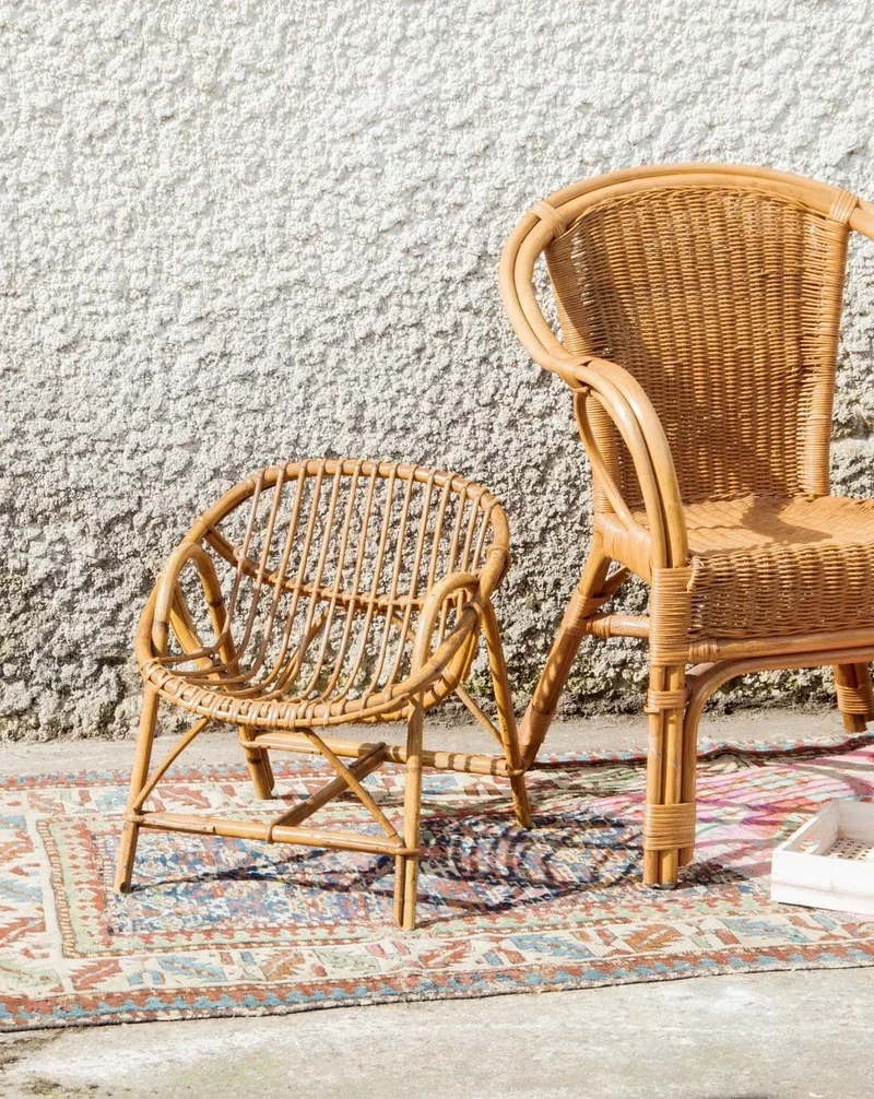 Marcus, le fauteuil pour enfant en rotin N°14