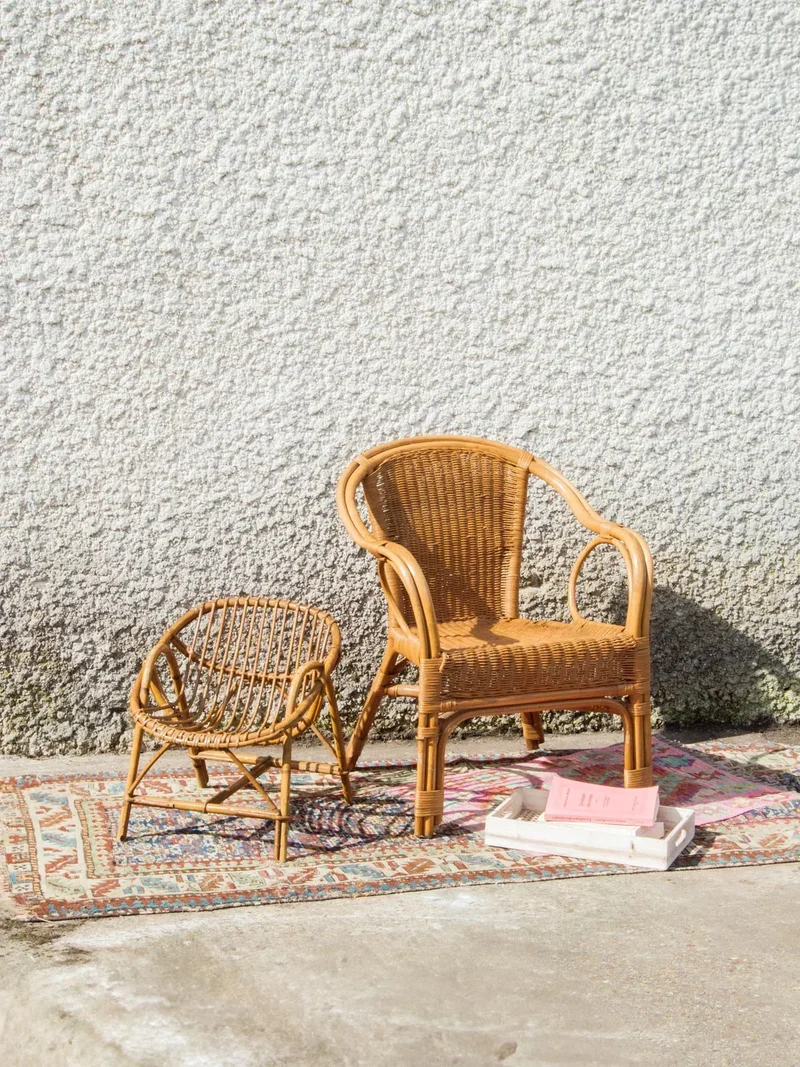 Marcus, le fauteuil pour enfant en rotin N°14