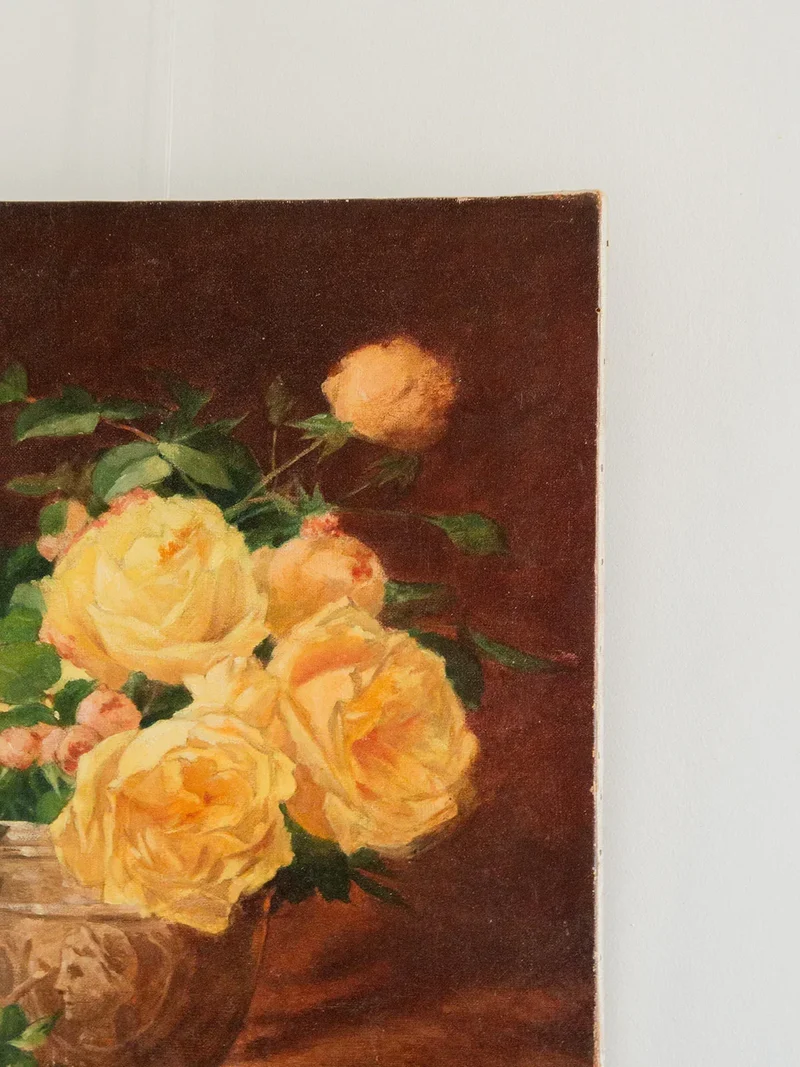 Nina, la toile peinte aux roses N°143