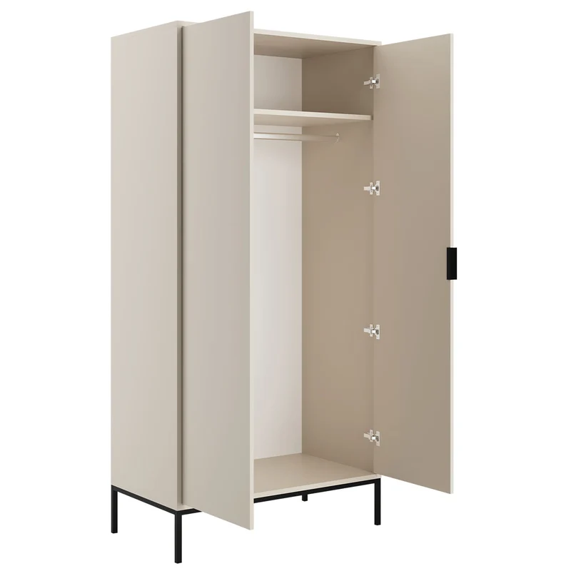 Armoire 2 portes Seattle Cachemire
