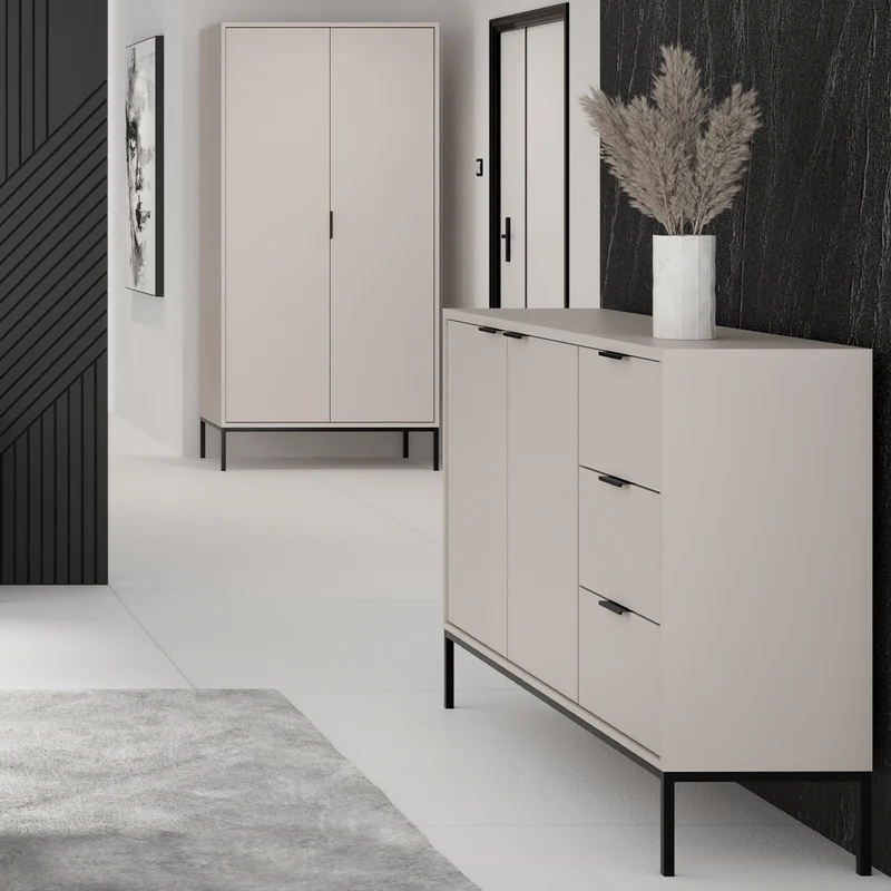 Armoire 2 portes Seattle Cachemire