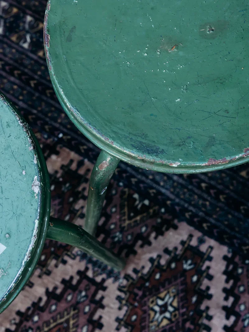 Regis, le tabouret vert N°391