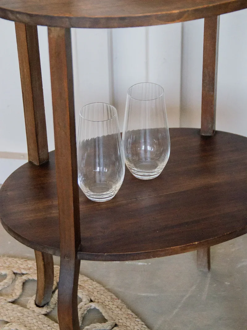 Francine, la table d'appoint en bois N°369