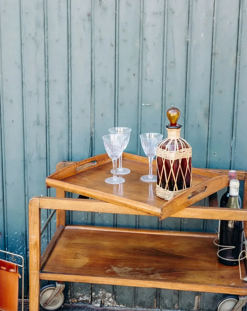 Henriette, la desserte en bois N°94