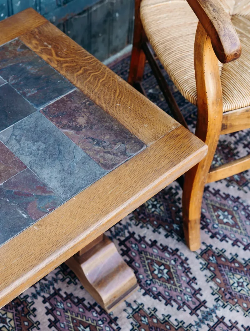 Léonie, la table basse ardoise N°140
