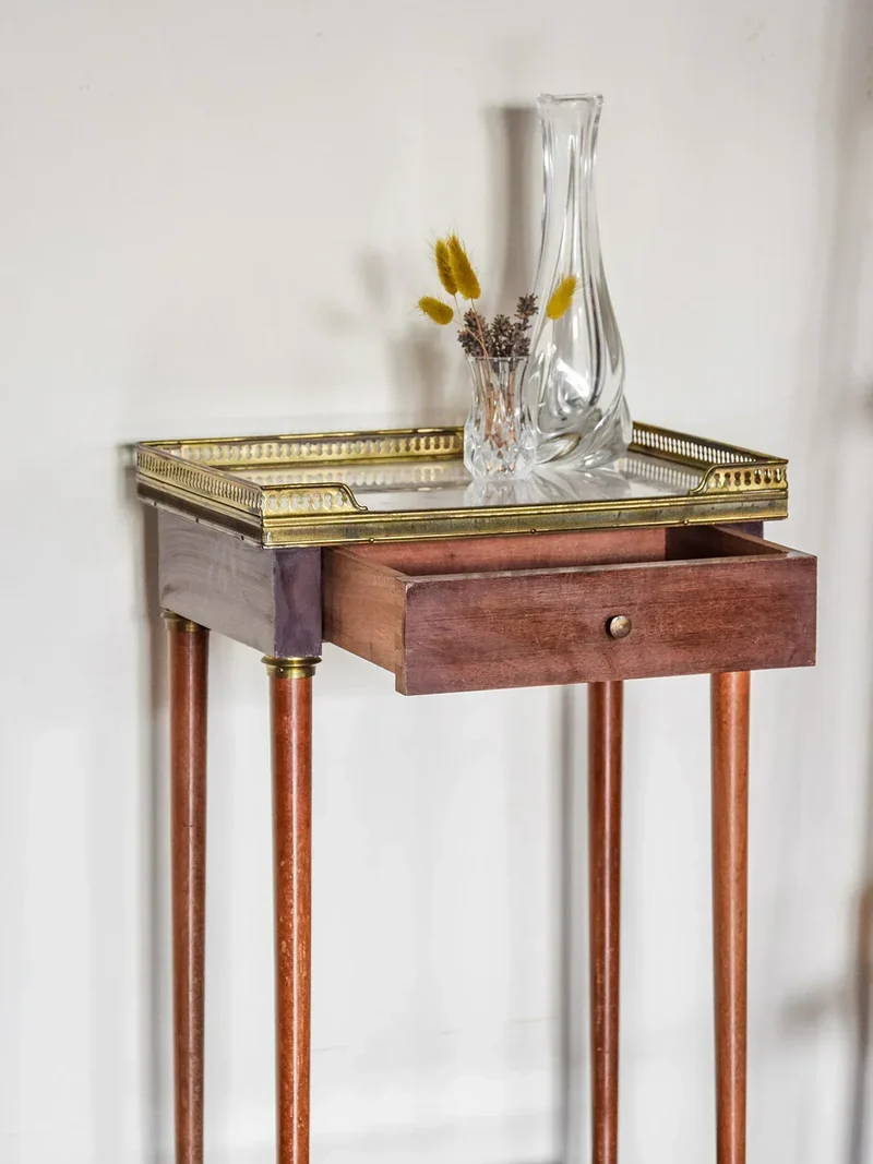 Odile, la table de chevet en bois N°375