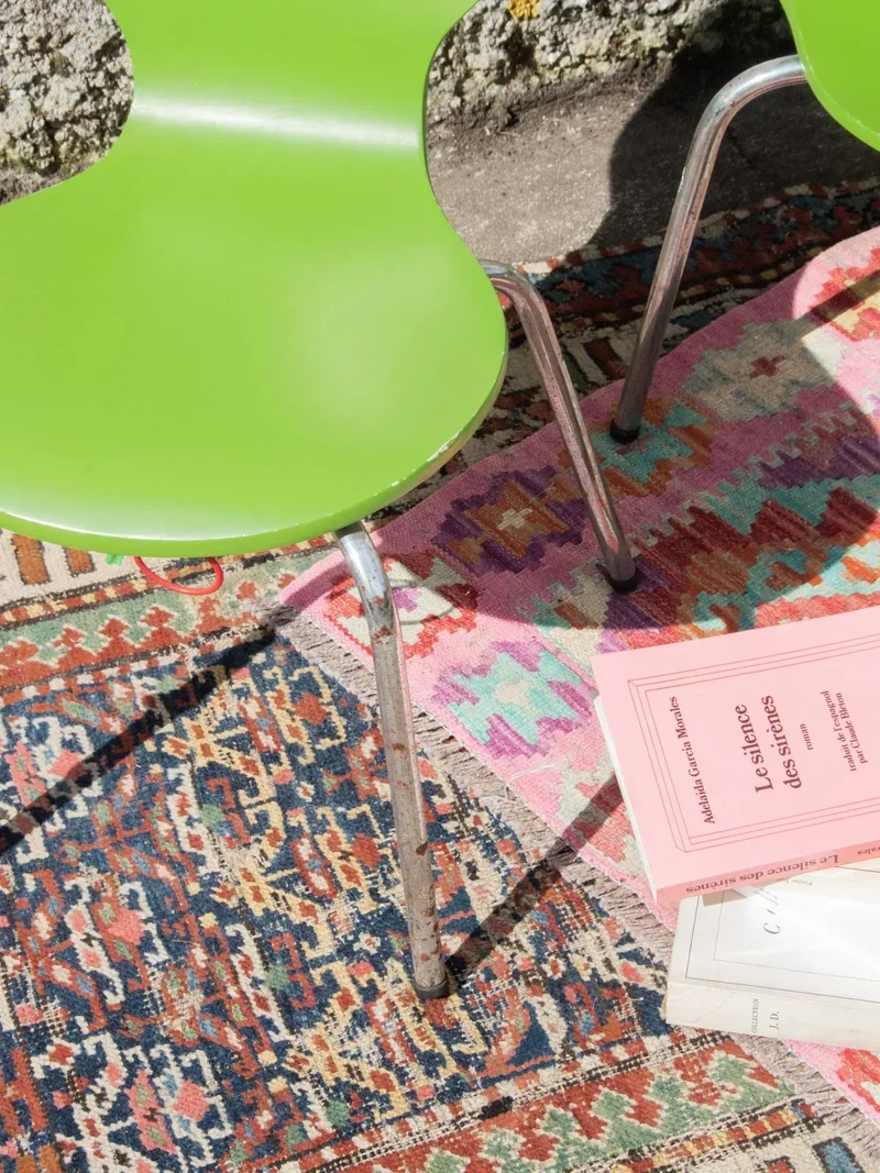 Ernestine, la chaise verte pour enfant N°146