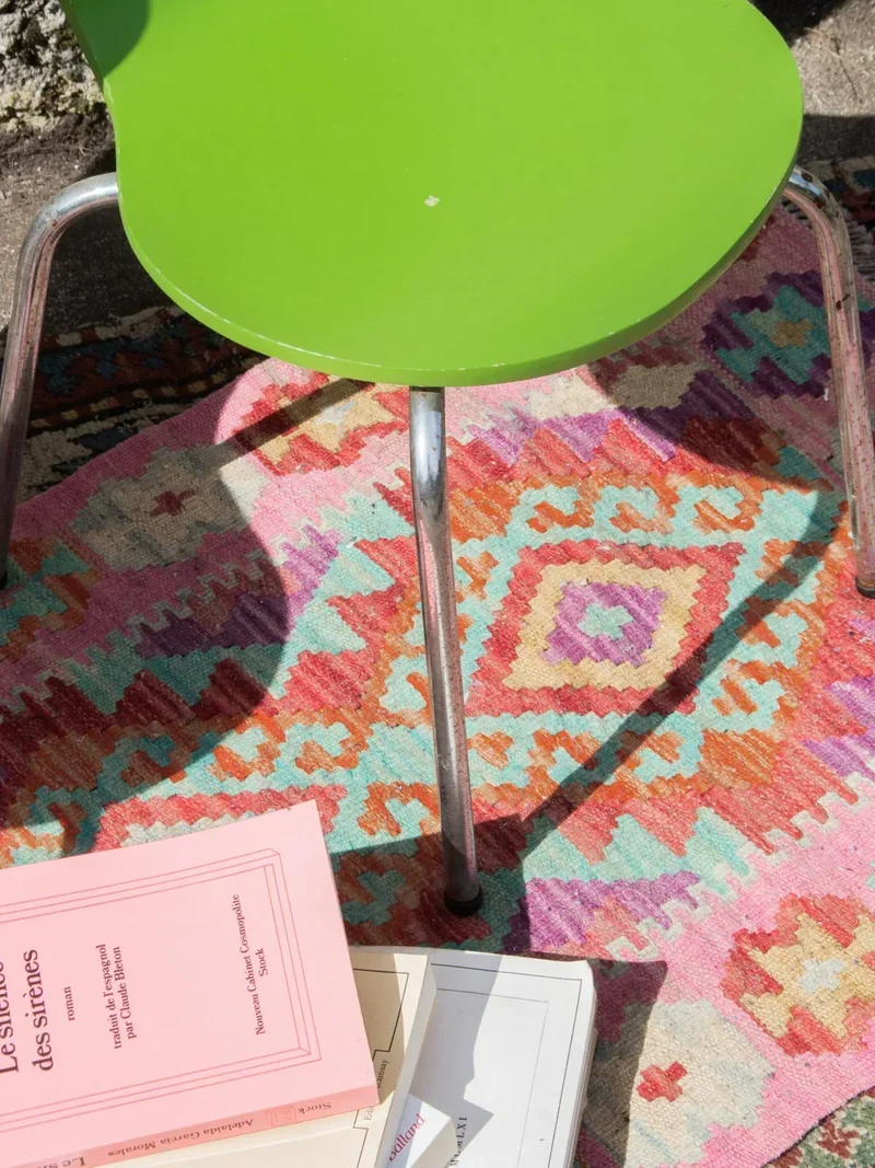 Ernestine, la chaise verte pour enfant N°146