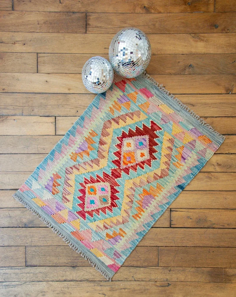 Eddy, le tapis kilim N°332