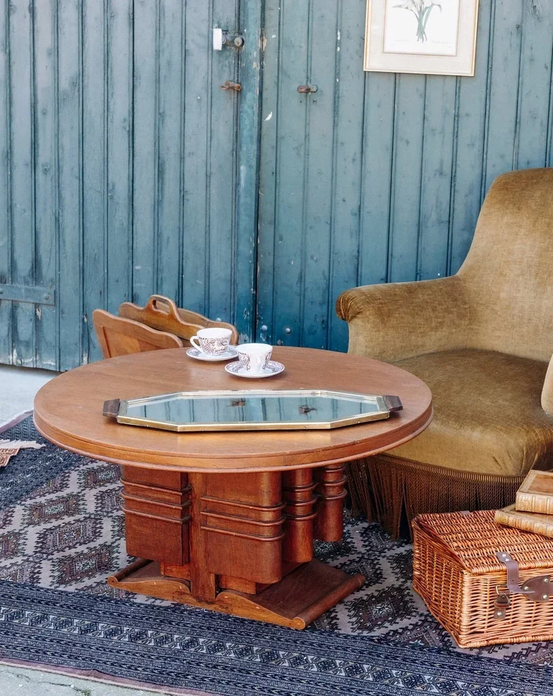 Léonie, la table basse en bois N°365