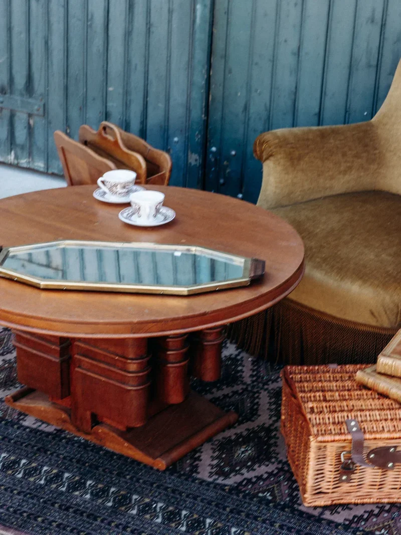 Léonie, la table basse en bois N°365