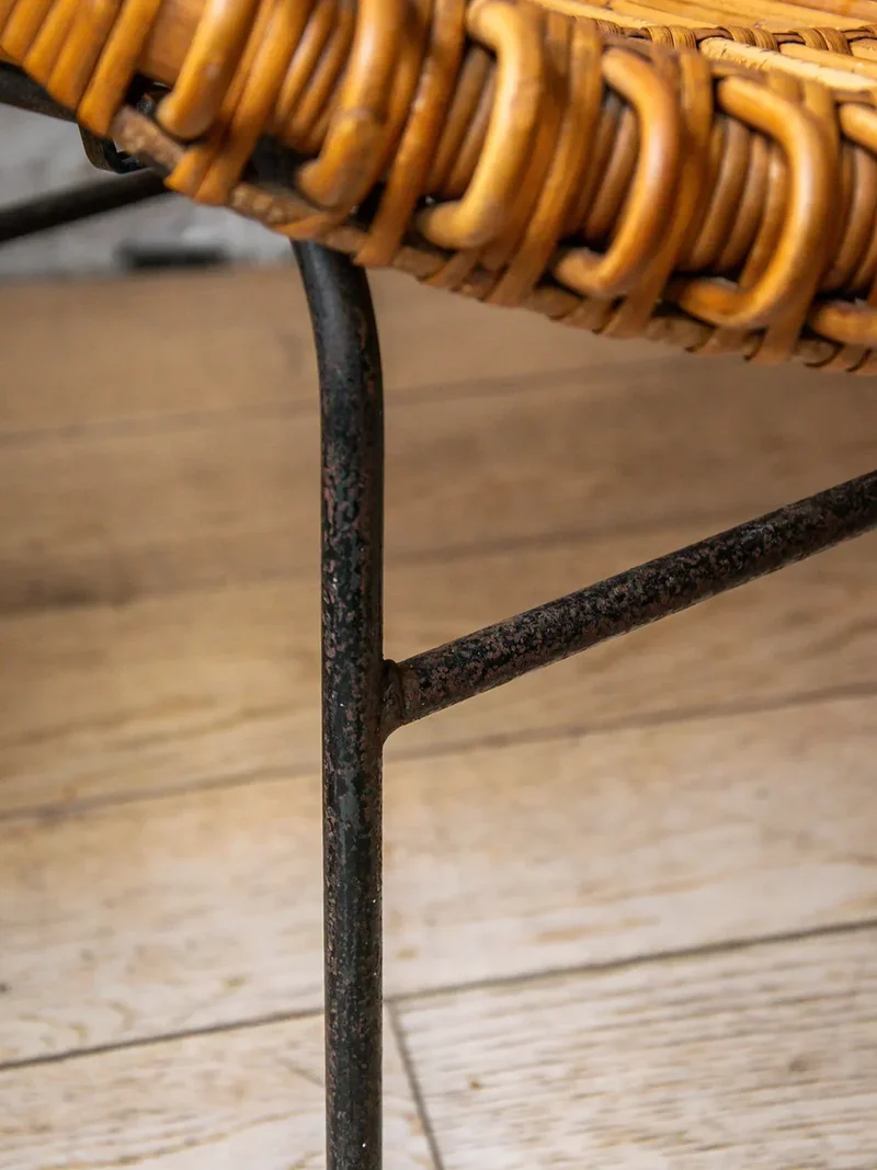 Ernest, le fauteuil en rotin N°172
