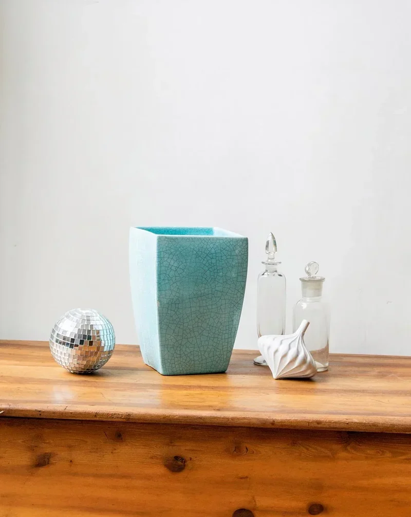 Edmond, le vase en céramique craquelée N°33