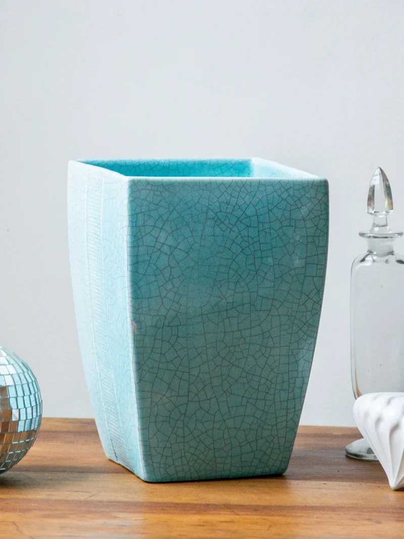 Edmond, le vase en céramique craquelée N°33