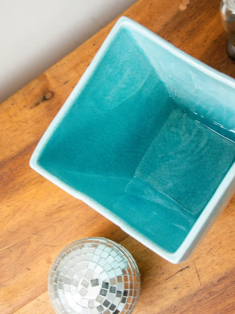 Edmond, le vase en céramique craquelée N°33
