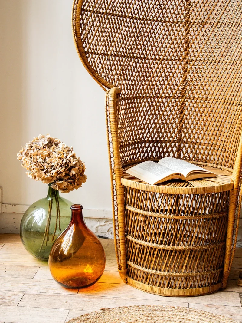 Emmanuel, le fauteuil Emmanuel en rotin N°8
