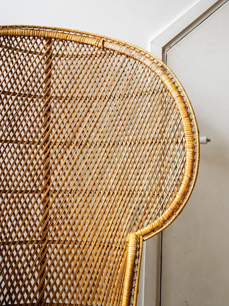 Emmanuel, le fauteuil Emmanuel en rotin N°8