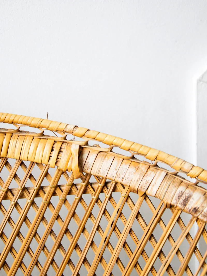 Emmanuel, le fauteuil Emmanuel en rotin N°8