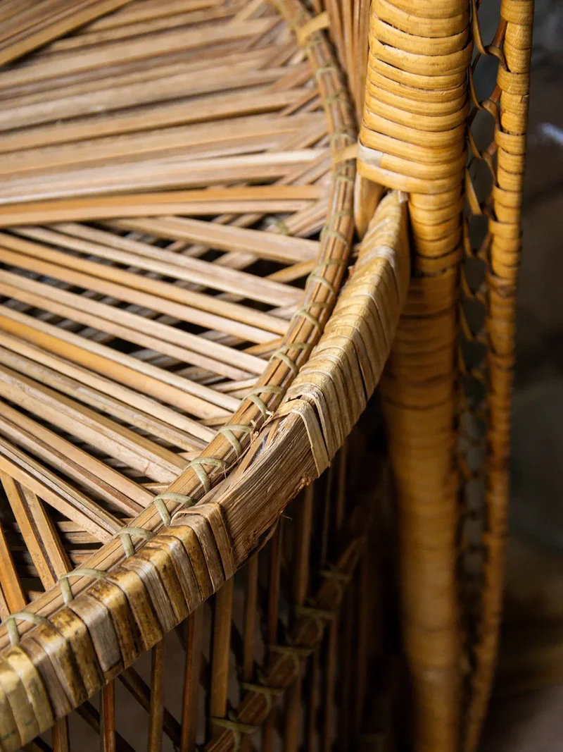 Emmanuel, le fauteuil Emmanuel en rotin N°8