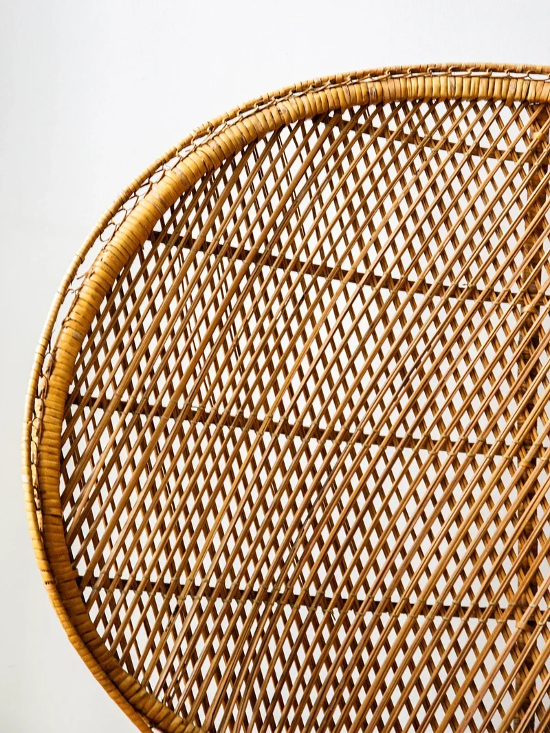 Emmanuel, le fauteuil Emmanuel en rotin N°8