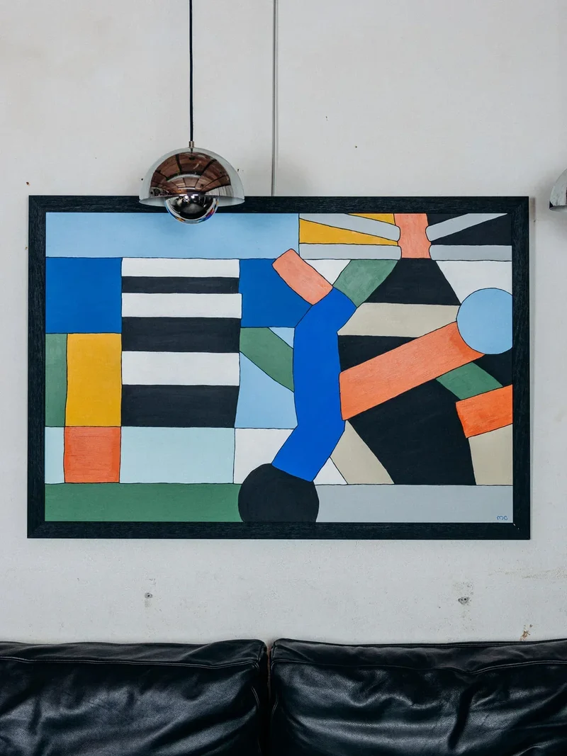 Nina, la toile colorée N°59