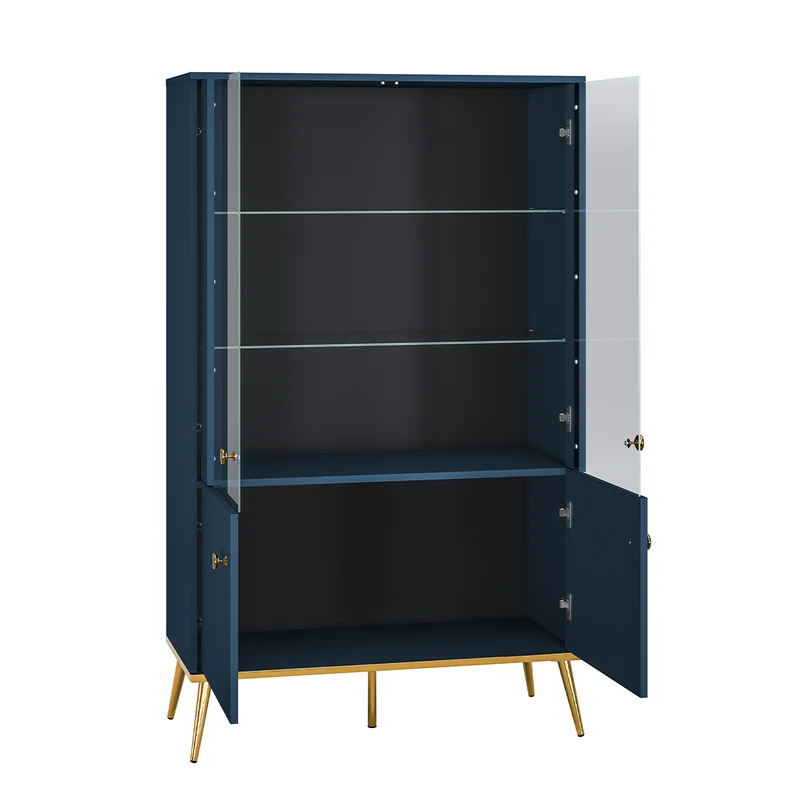 Vaisselier 4 portes Thalia Bleu