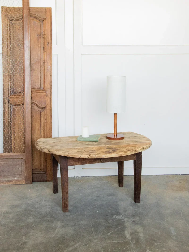 Léonie, la table basse demi-lune N°151