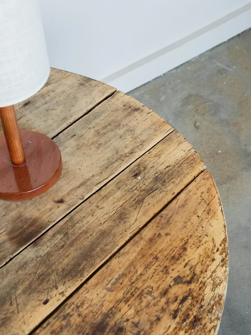 Léonie, la table basse demi-lune N°151