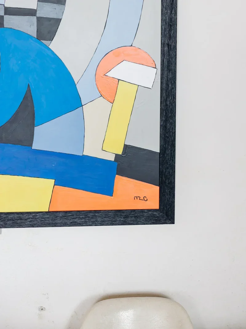 Nina, la toile colorée N°65