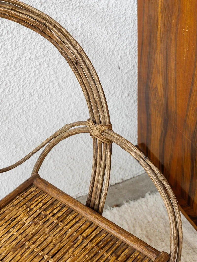 Ernest, le fauteuil en rotin N°171