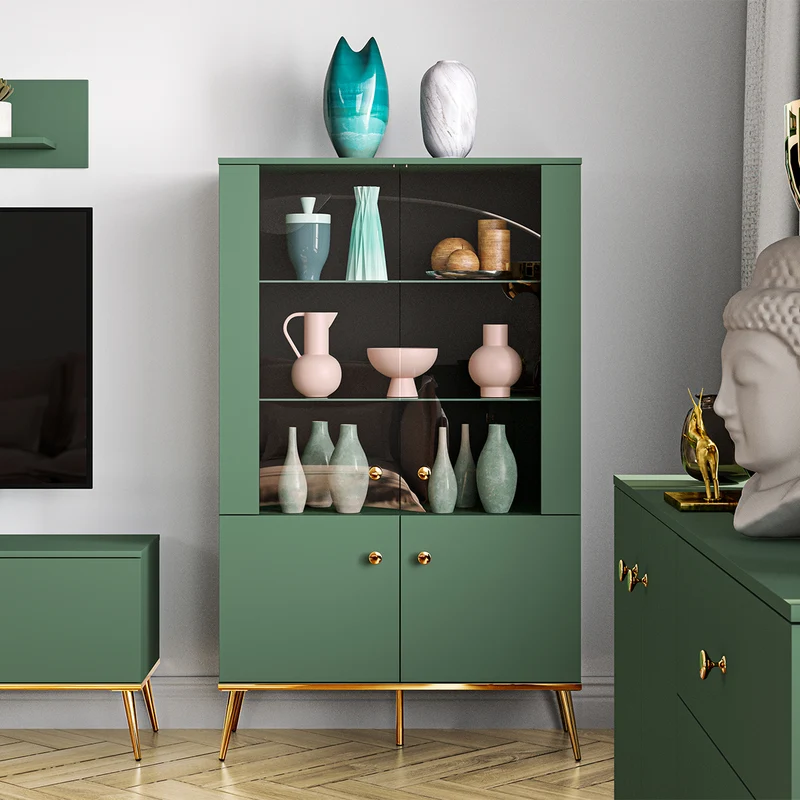Vaisselier 4 portes Thalia Vert
