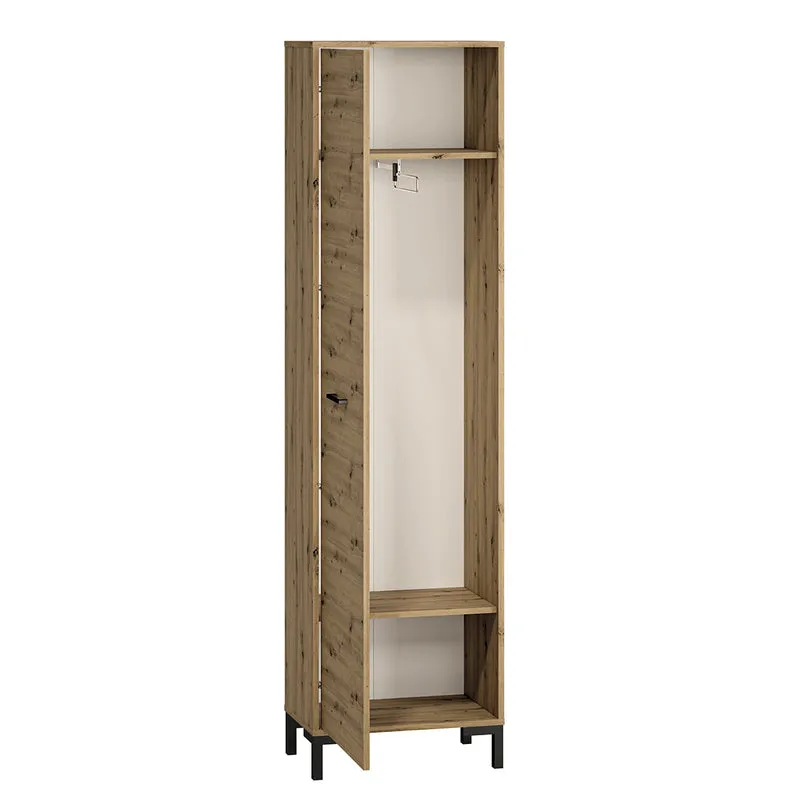 Armoire 1 porte entrée Liora Bois