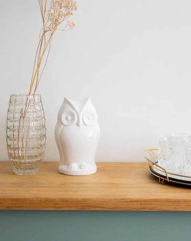 Alix, le hibou en porcelaine N°20