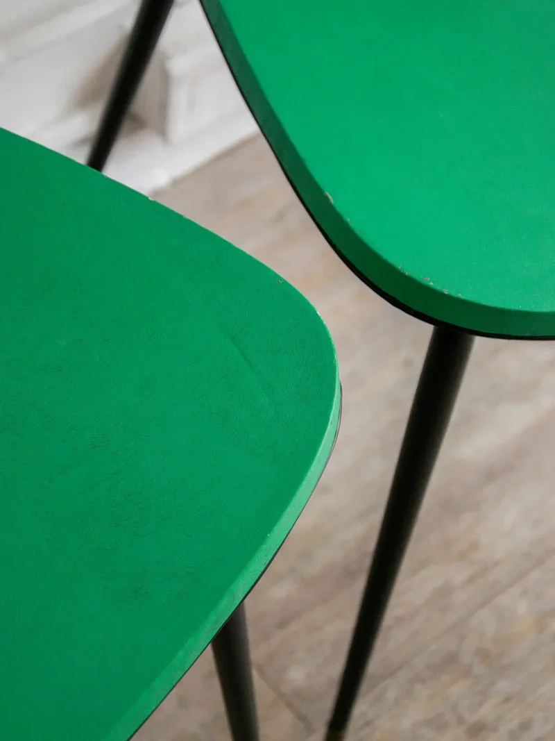 Alma, le lot de 6 chaises vertes N°529